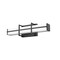 Z-Lite Harrison Vanity, 1-Light, 18 In.W x 4 In.L x 4.75 In.H, Matte Black/Frosted 1011-18W-MB-LED - alternate 2